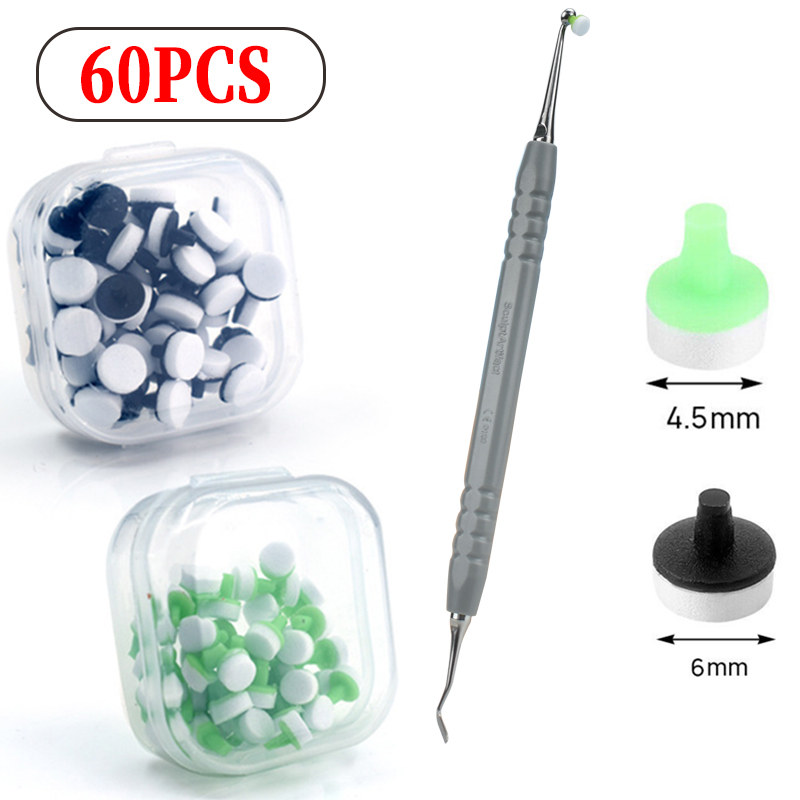 Teeth Whitening Foam - 60 pçs/caixa ferramenta de moldagem de