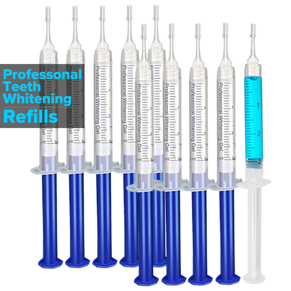 Teeth Whitening Q&M - Seringa de recarga de gel para