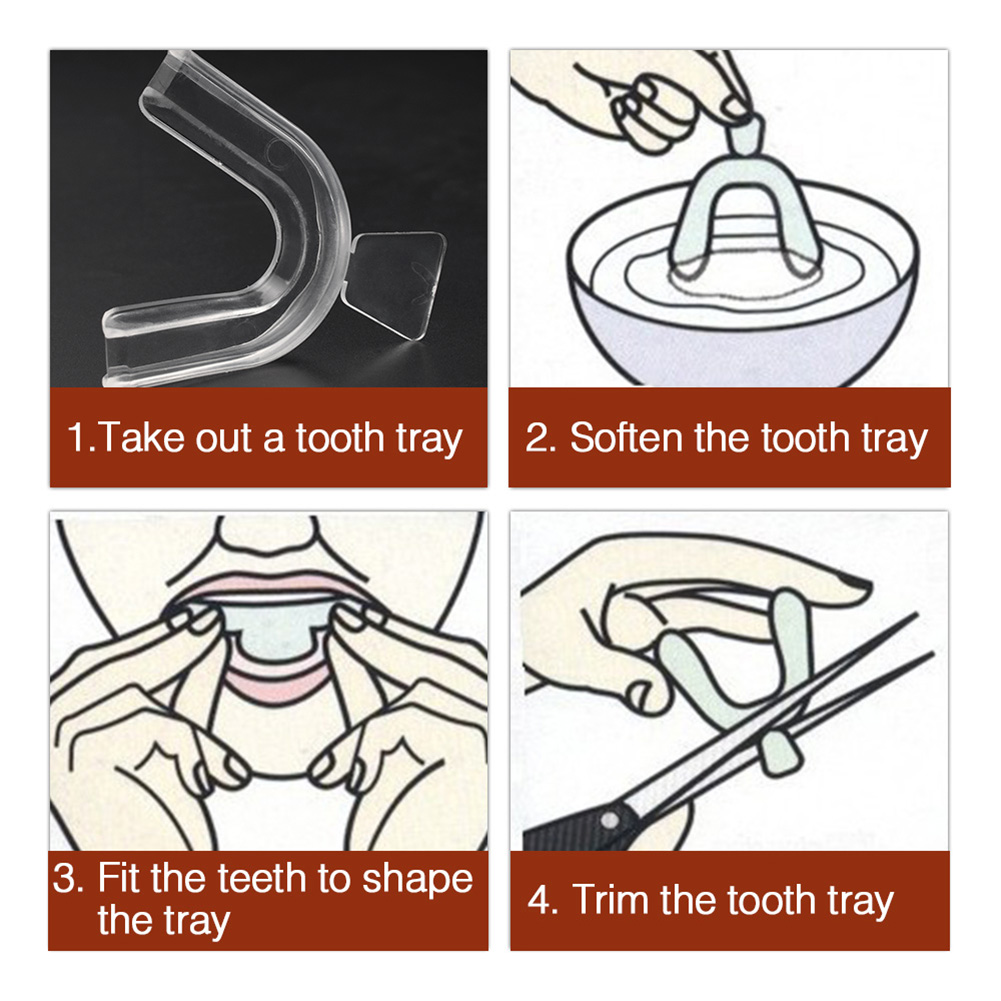 Protetor Bucal de Silicone (2- - Teeth Whitening With Braces avaliação e preço