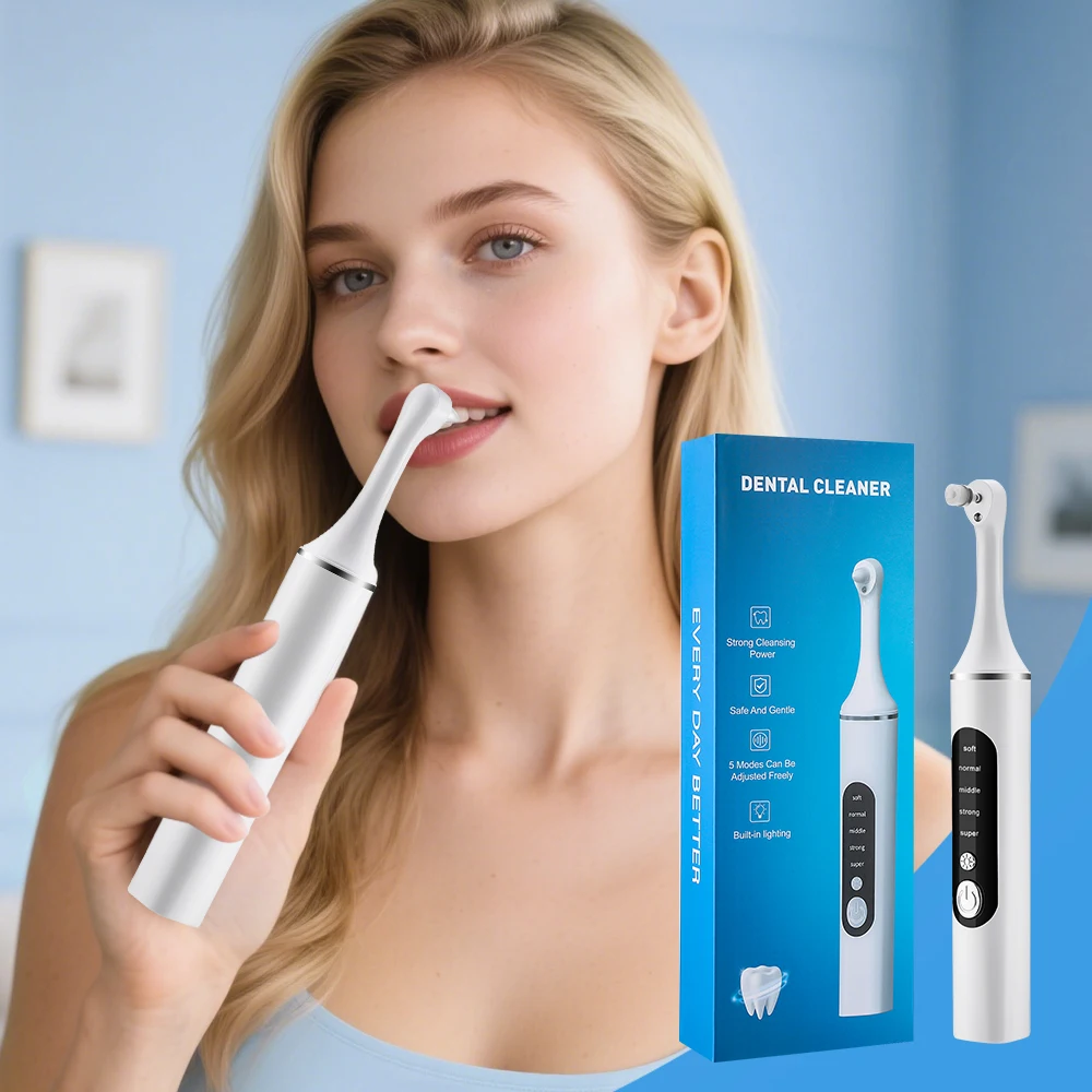 Polidor de dentes elétrico, li - Teeth Whitening Led Kit avaliação e preço