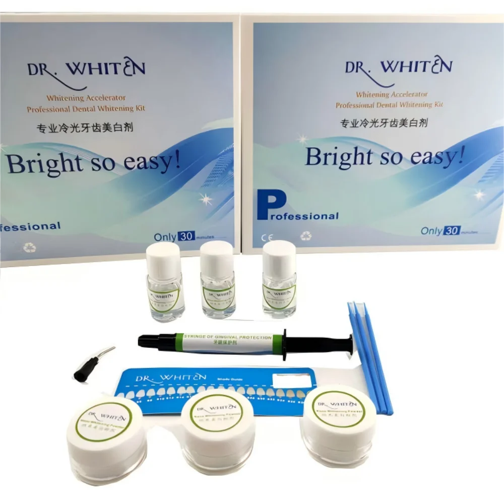 Conjunto de clareamento dental - Teeth Whitening Q&M avaliação e preço