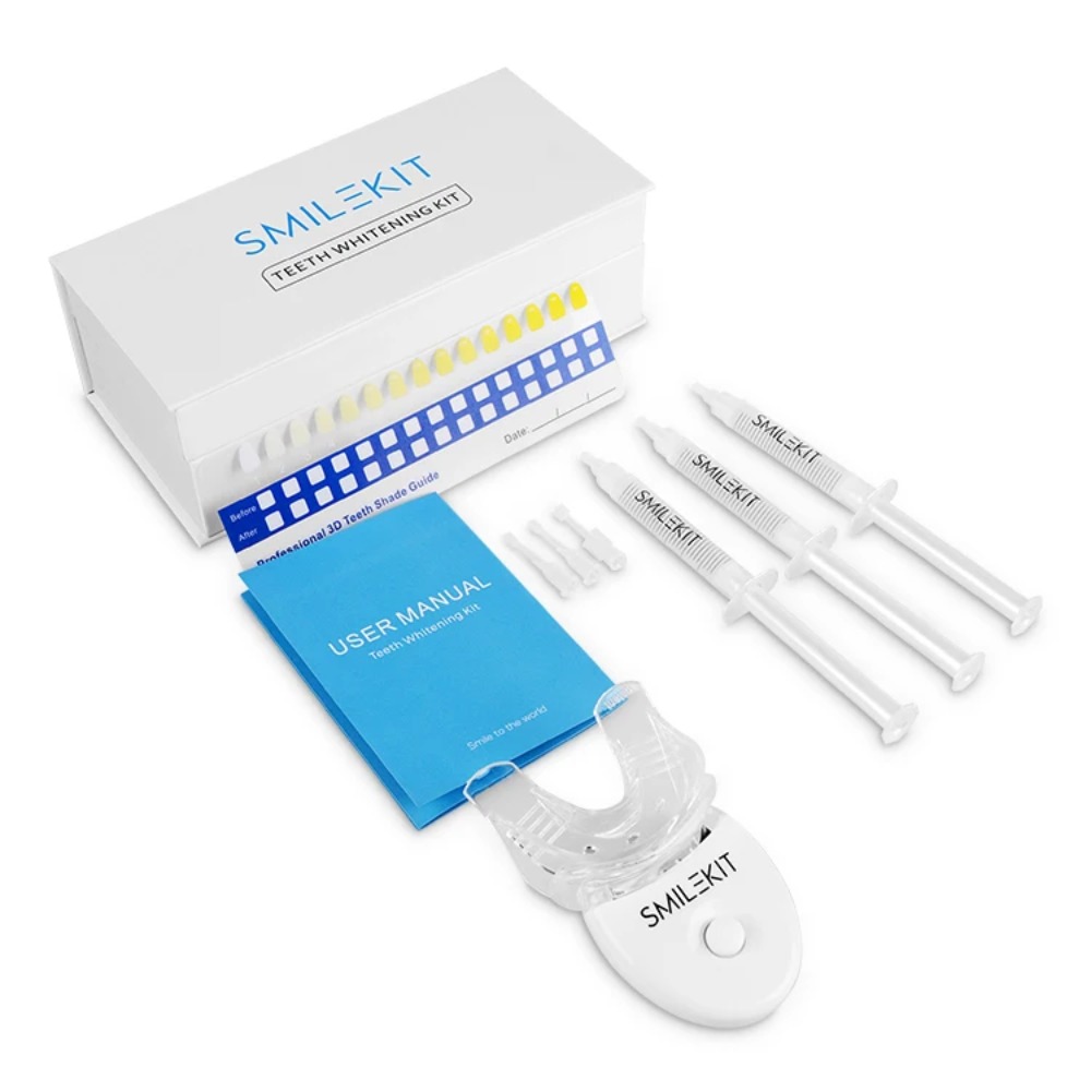 Máquina Portátil de Clareament - Teeth Whitening Led Kit avaliação e preço