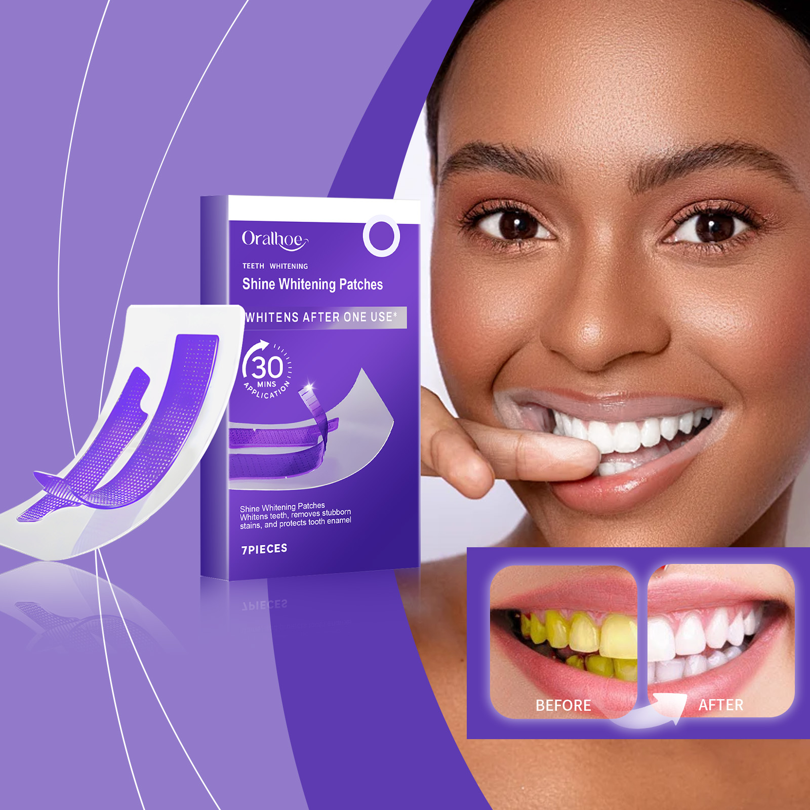Tiras Clareadoras de Dentes Ro - Teeth Whitening Strips avaliação e preço