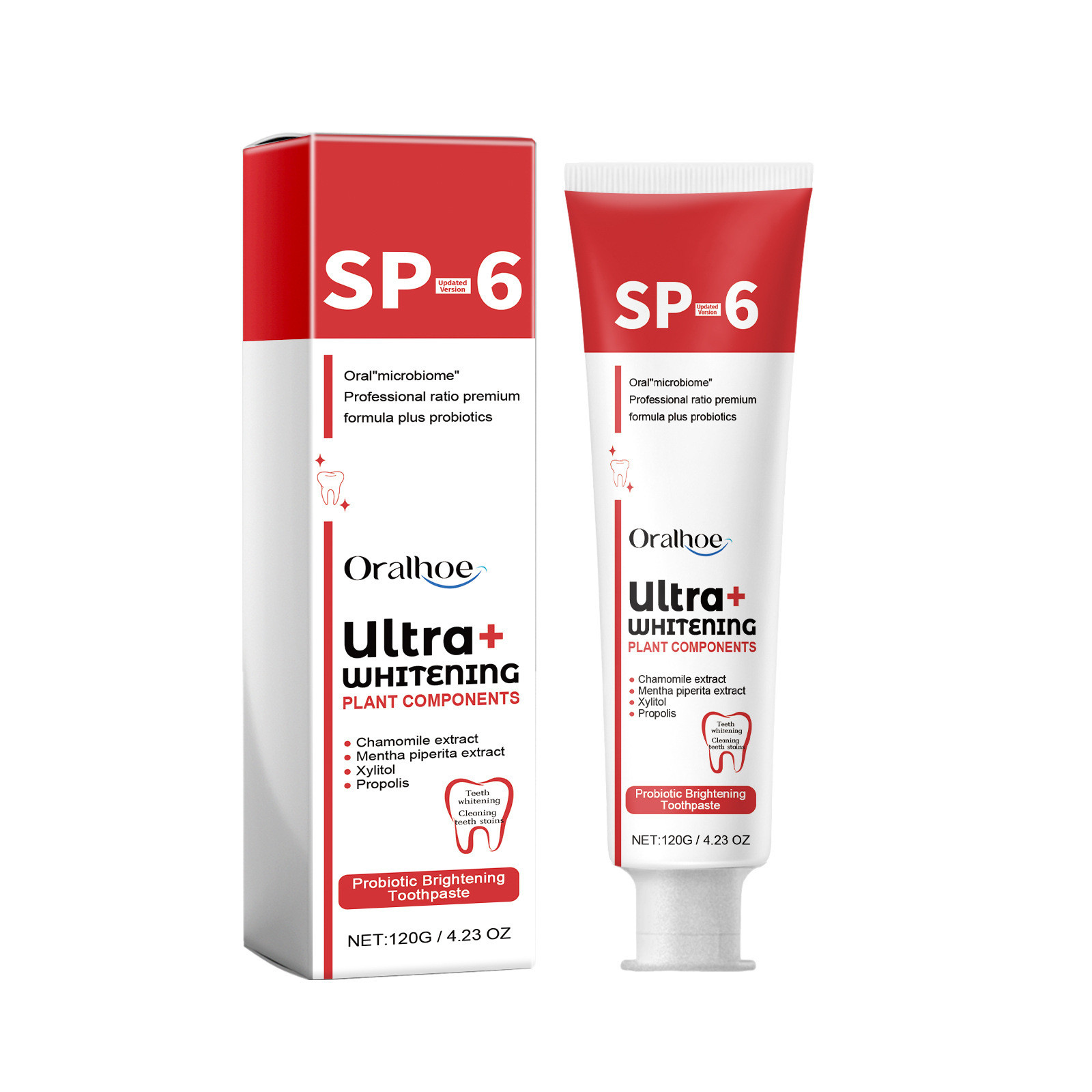 Creme dental clareador probiót - Teeth Whitening Enzymes avaliação e preço