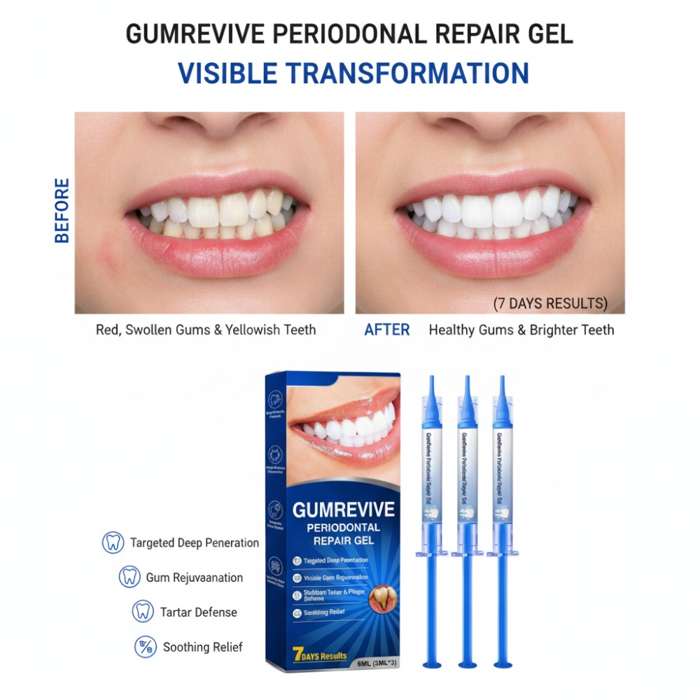 Gel Reparador Periodontal GUMR - Teeth Whitening Q&M avaliação e preço