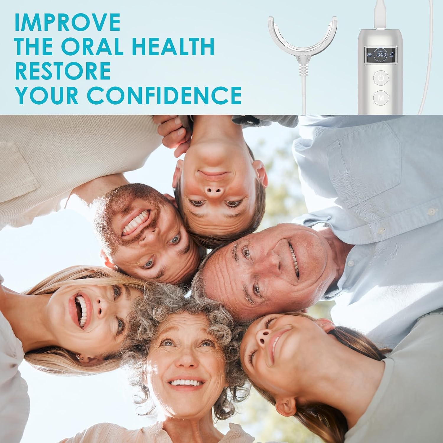 Acelerador de Clareamento Dent - Teeth Whitening Led Kit avaliação e preço
