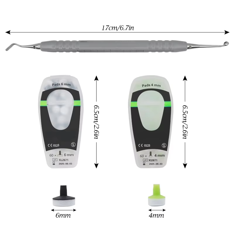 Kit composto dental com almofa - Teeth Whitening Foam avaliação e preço