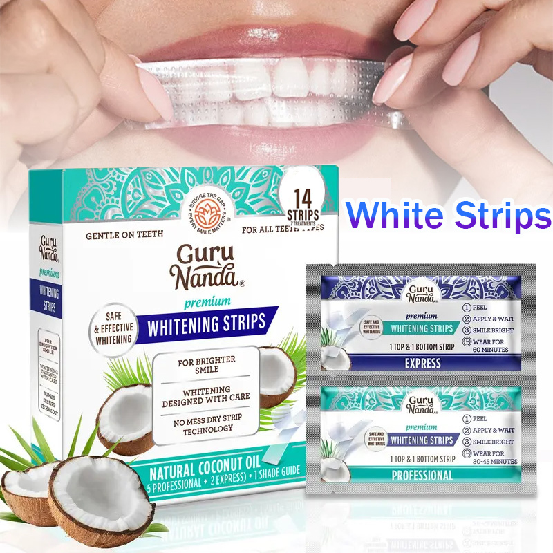 1/2/3 Caixas de Tiras de Óleo  - Teeth Whitening Strips avaliação e preço