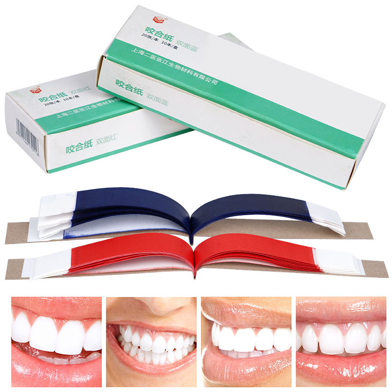 200 Peças de Papel Articulador - Teeth Whitening Strips avaliação e preço