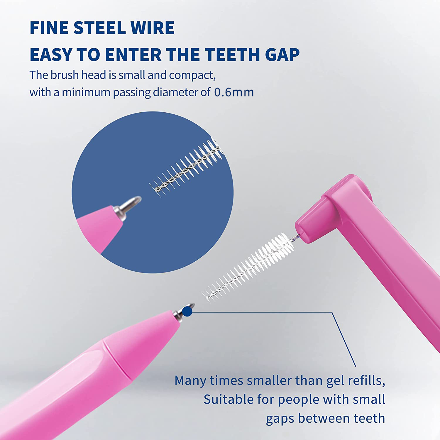 Kingubznis Escova interdental  - Teeth Whitening With Braces avaliação e preço
